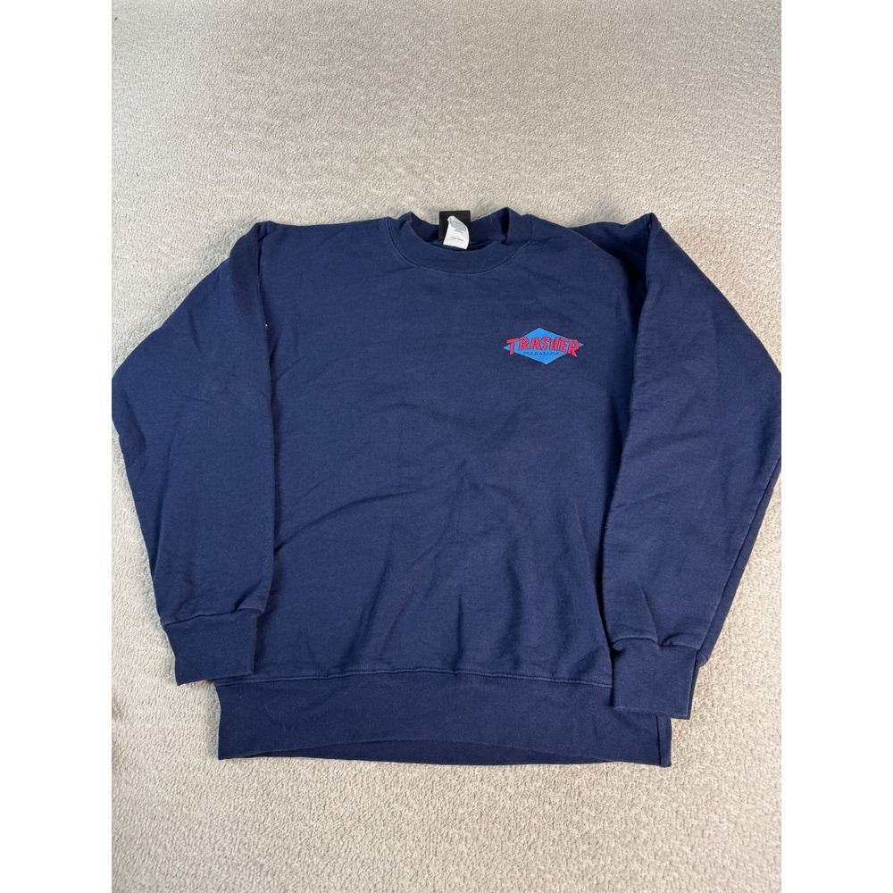 Thrasher Magazine Sweatshirt Mens‎ Small Skateboarding Crewneck Graphic Pullover